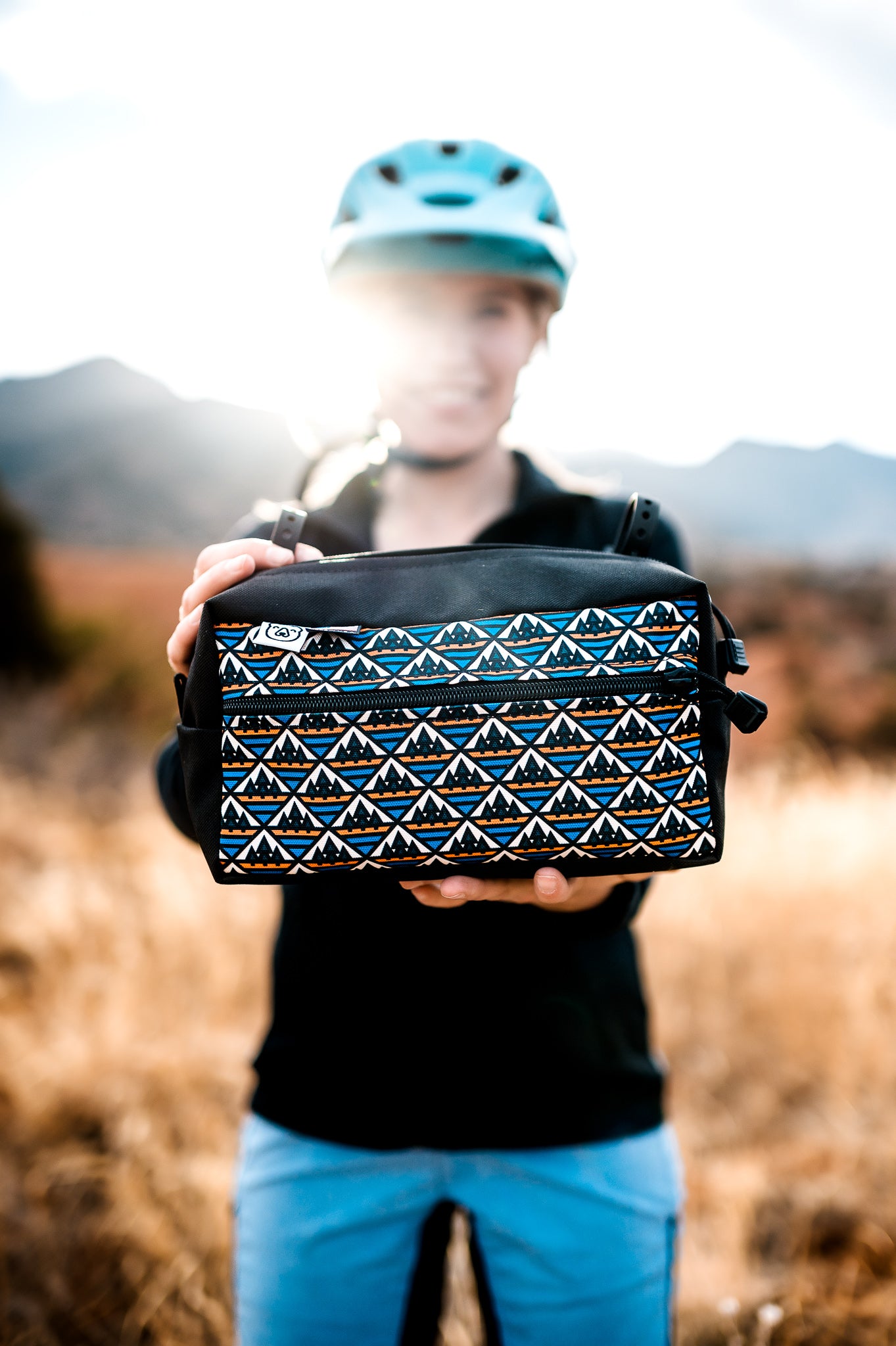 Mountain Mosaic Handlebar Bag