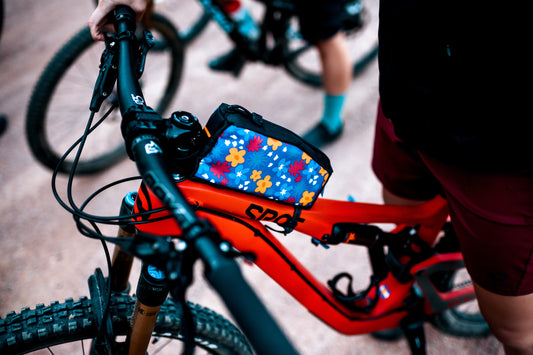 Funky Floral Top Tube Bag