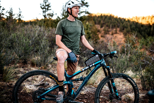 Mountain Mosaic Top Tube Bag