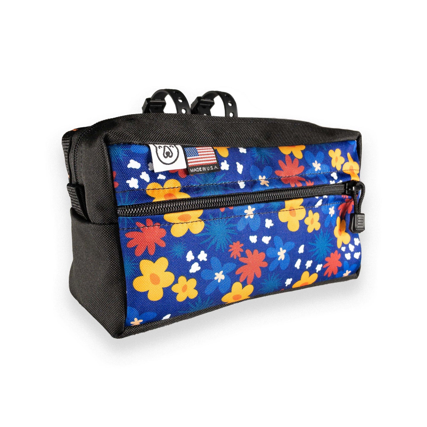 Funky Floral Handlebar Bag