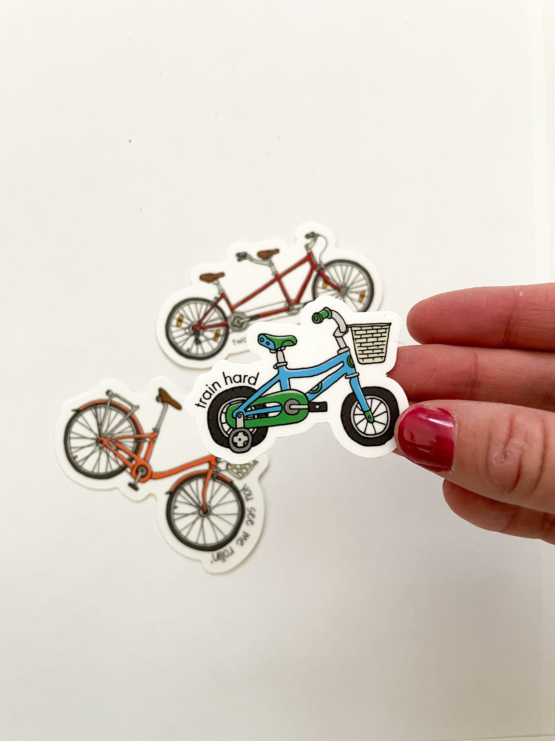gravel bike sticker Tiny training wheels
